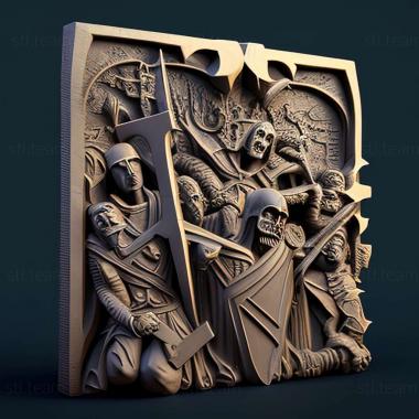 3D model Warhammer Mark of Chaos   Battle March game (STL)